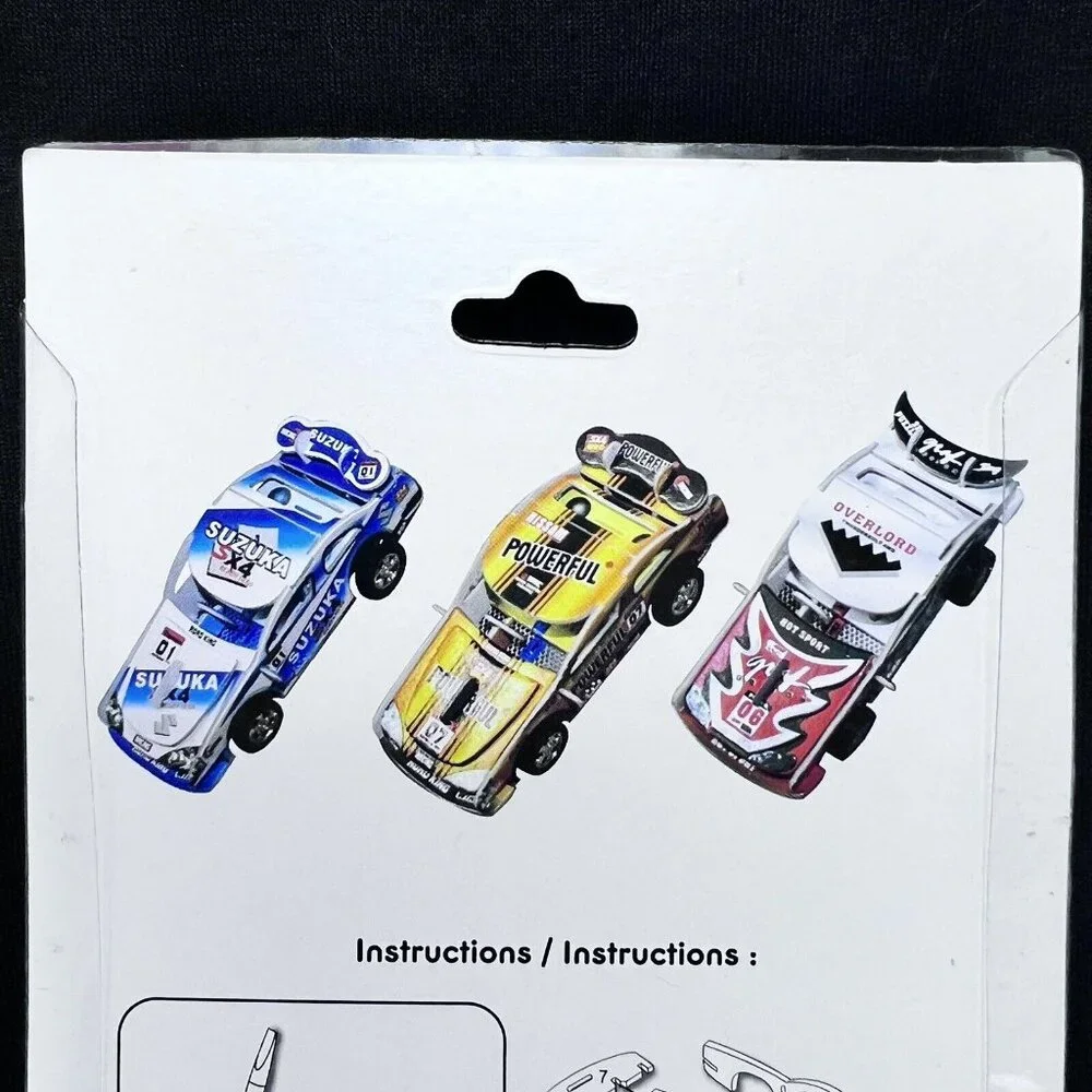 9 pack Creatology Race Car Kits (Yellow, Blue & Black Car) - BRAND NEW!! Party‎